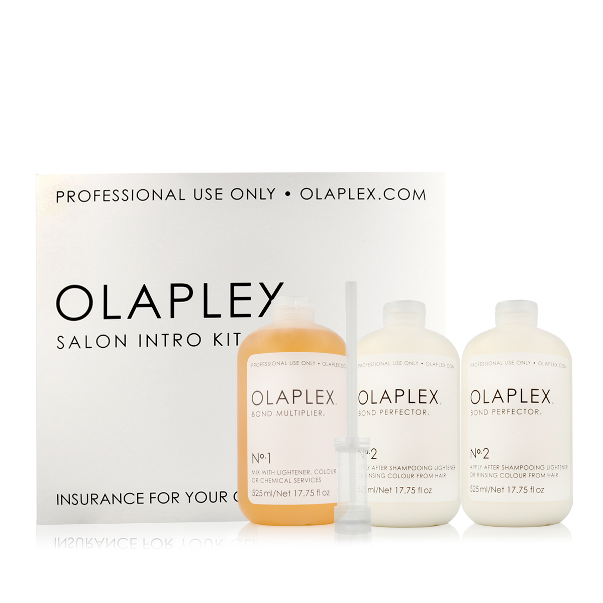 Olaplex Salon Kit No.1 Bond Multiplier 525 ml + No.2 Bond Perfector 2 x 525 ml + Dosing Dispensor - imagine 2