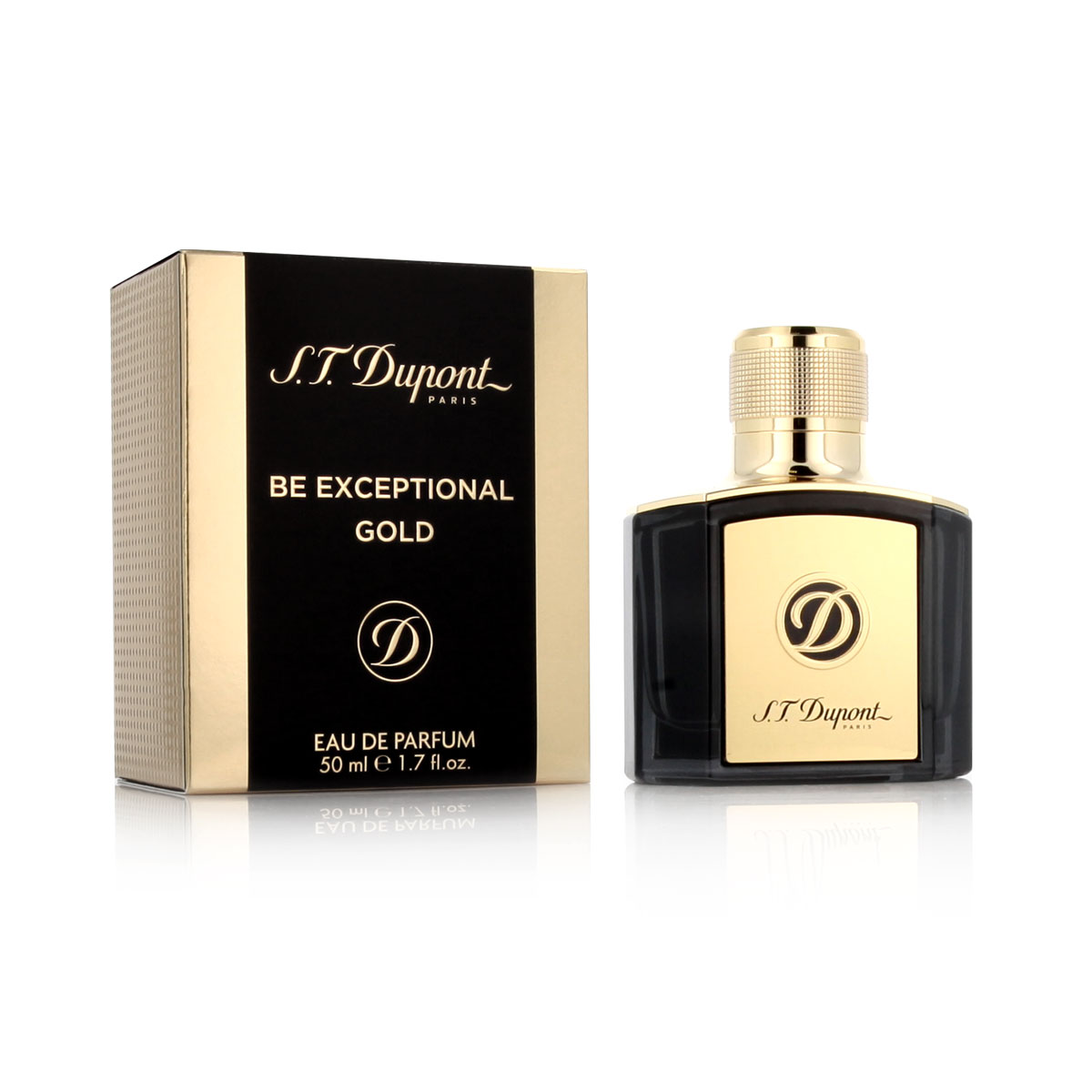 S.T. Dupont Be Exceptional Gold Apa de parfum 50 ml (Barbati)