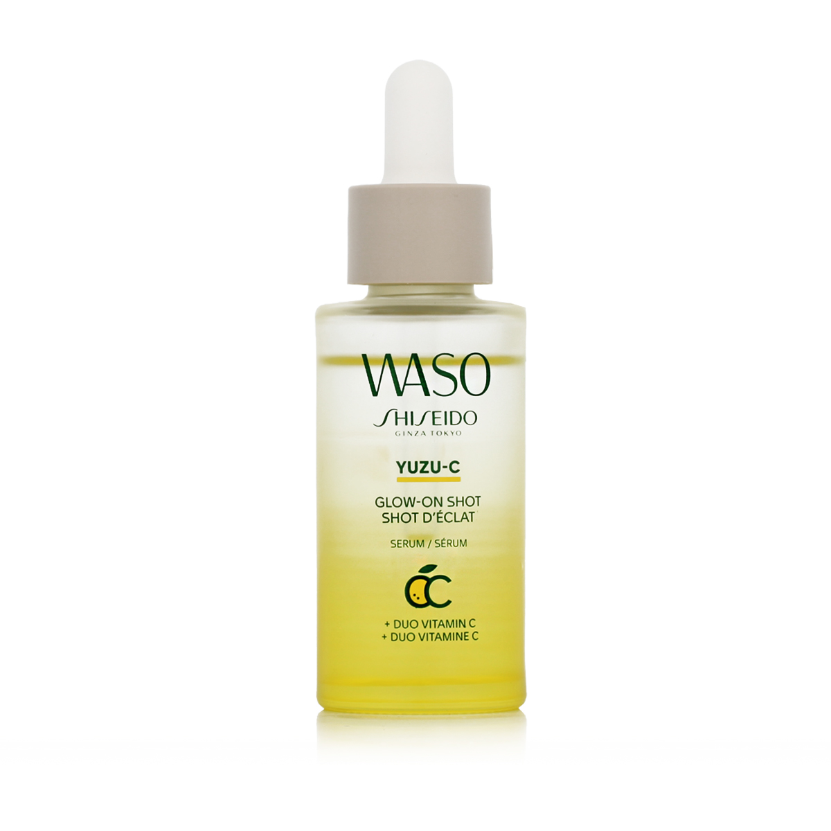 Shiseido Waso Yuzu-C Beauty Glow-On-Shot Serum 28 ml - imagine 2