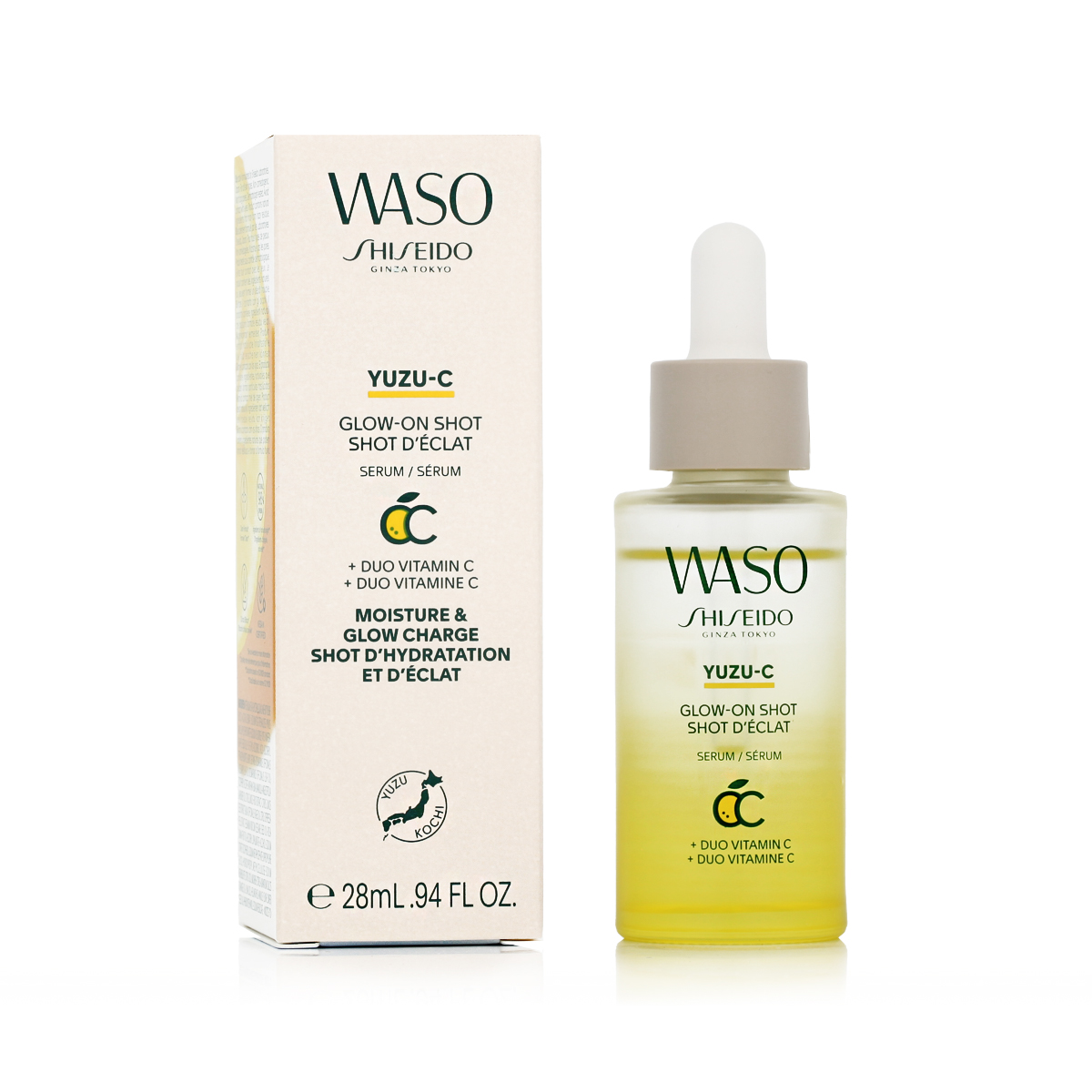 Shiseido Waso Yuzu-C Beauty Glow-On-Shot Serum 28 ml