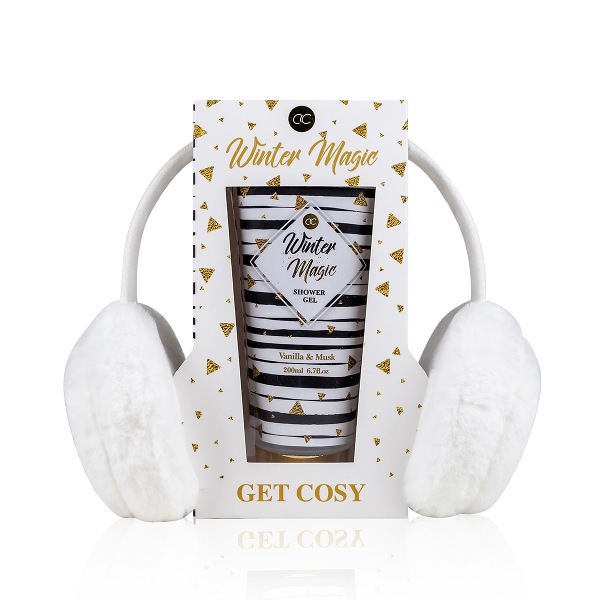 Accentra Winter Magic Vanilla & Musk Bath Set With Ear Warmers