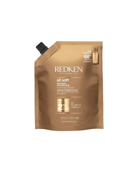 Redken All Soft Shampoo Refill 500 ml