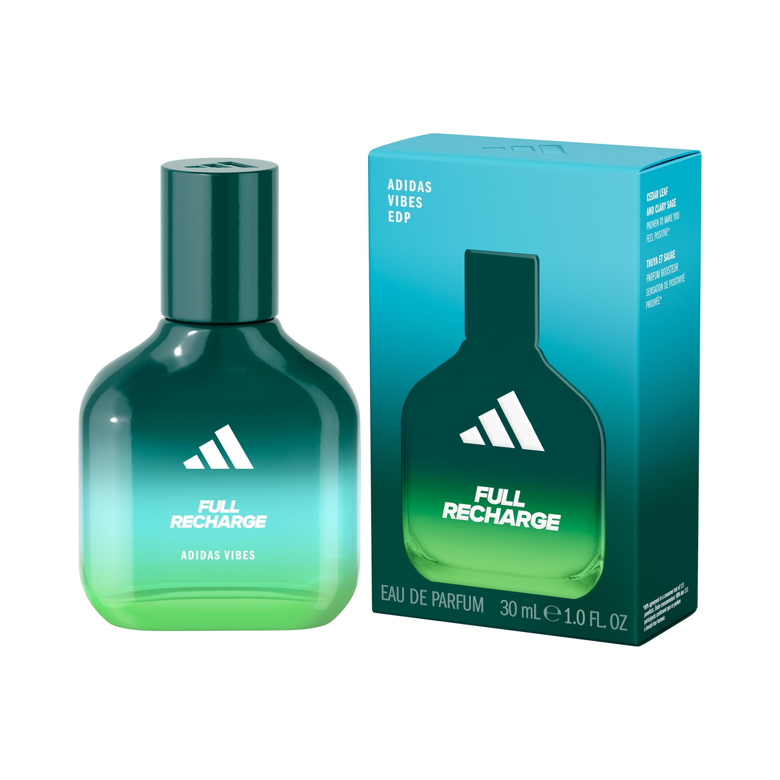 Adidas Vibes Full Recharge Apa de parfum 30 ml (unisex)