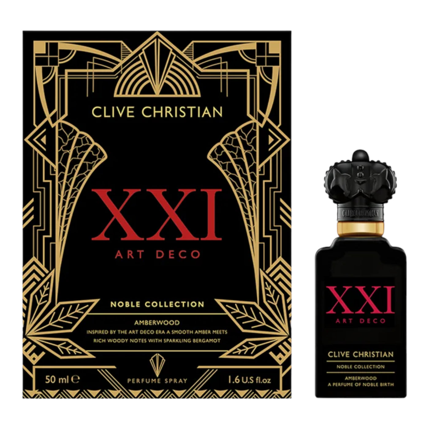 Clive Christian XXI Art Deco Amberwood Parfum UNISEX 50 ml (unisex) - imagine 2