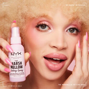 NYX Professional Makeup Marshmellow Setting Spray 60 ml - imagine 2