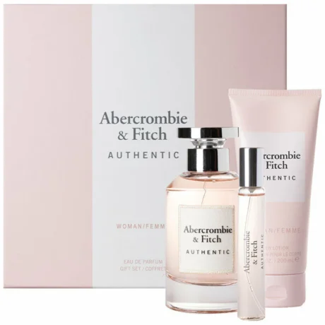Abercrombie & Fitch Authentic Femei EDP 100 ml + EDP 15 ml + BL 200 ml (Femei)
