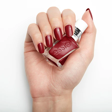 ESSIE Gel Couture 2.0 Nail Polish (509 Paint The Gown Red) 13,5 ml - imagine 2