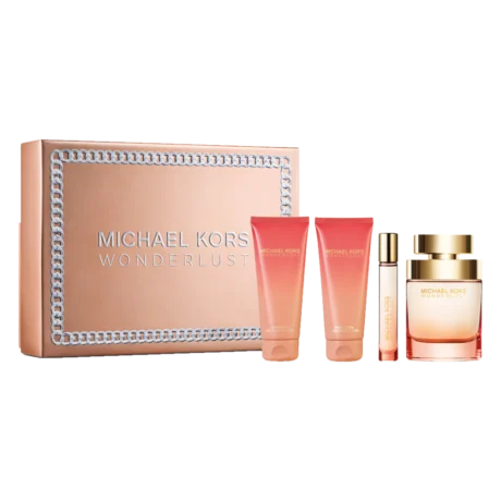Michael Kors Wonderlust EDP 100 ml + EDP MINI 10 ml + SG 100 ml + BL 100 ml (Femei)
