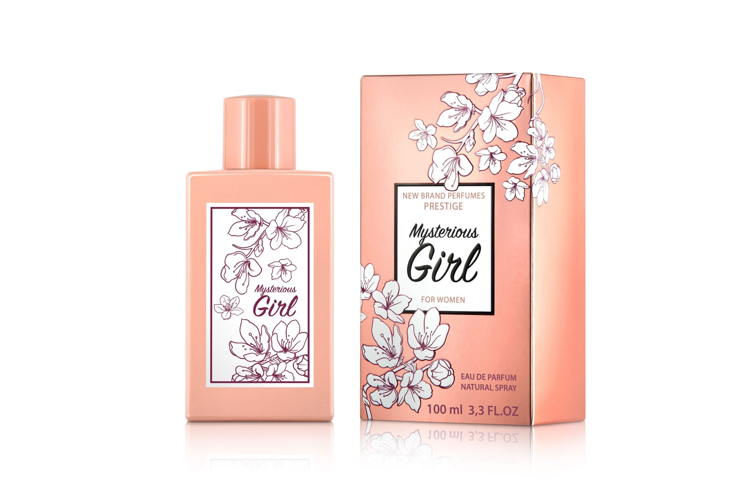 New Brand Perfumes Prestige Mysterious Girl Apa de parfum 100 ml (Femei)