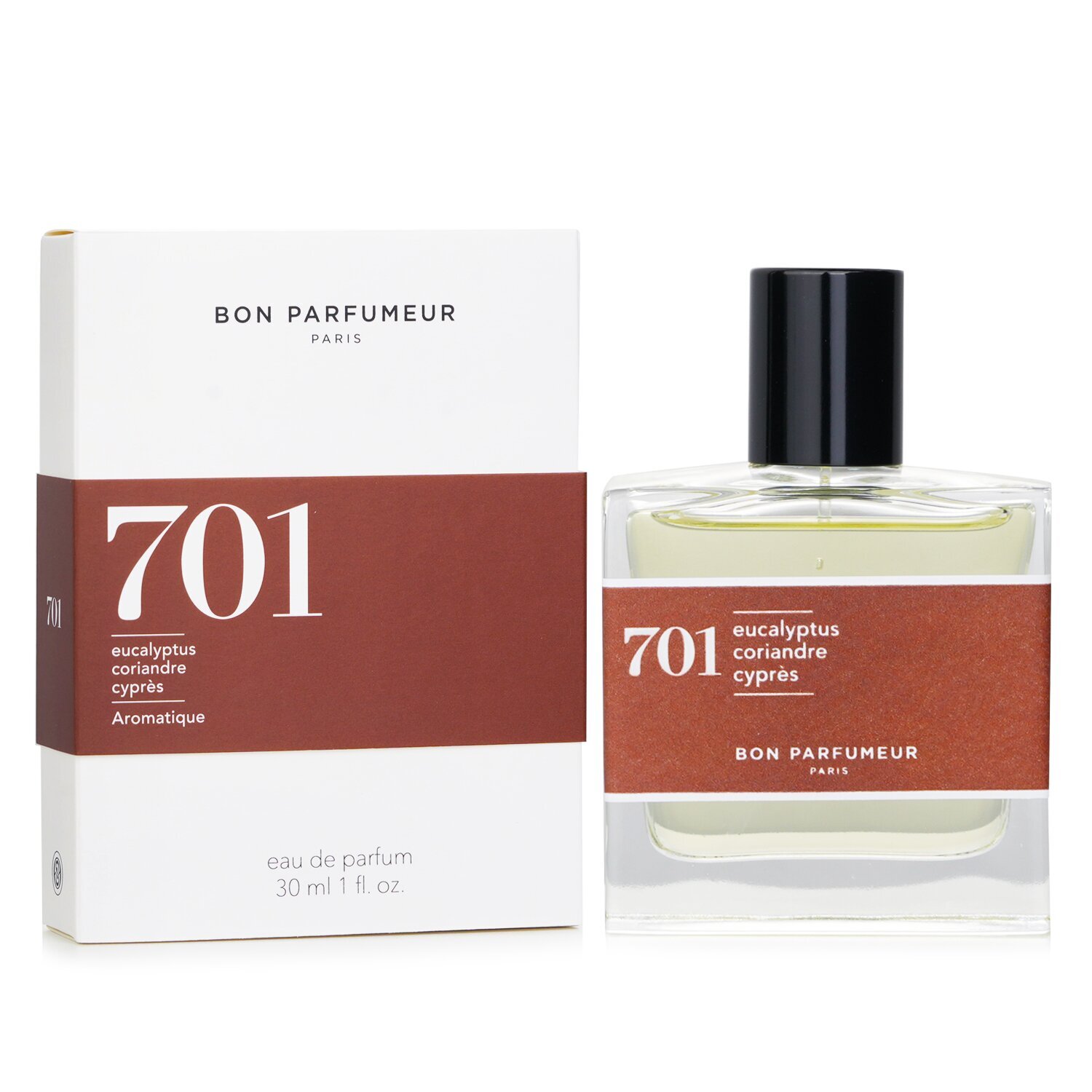 Bon Parfumeur 701 eucalyptus, amber, white wood Apa de parfum 30 ml (unisex) - imagine 2