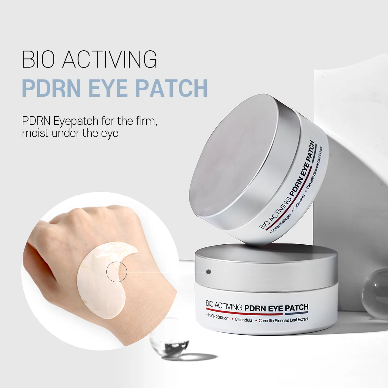 Dermaline Bio Activing PDRN Eye Patch 60 pcs - imagine 2