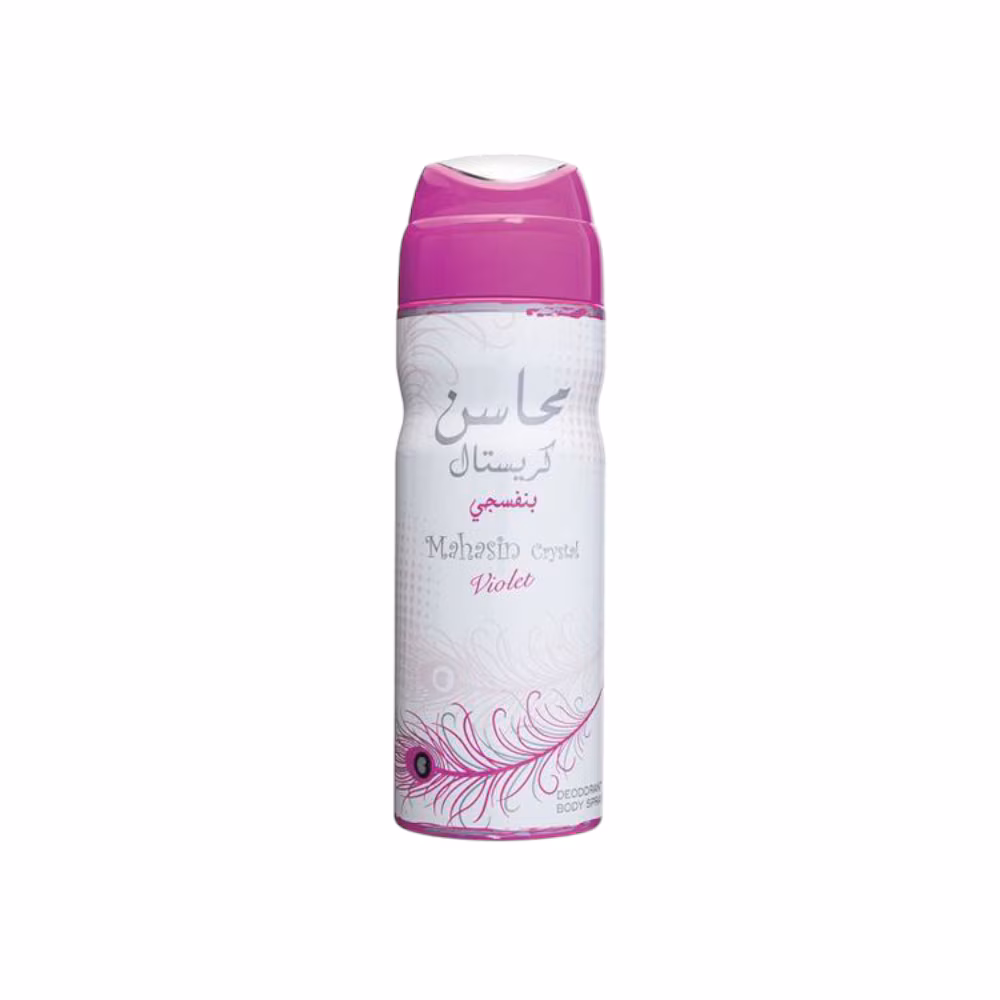 Lattafa Mahasin Crystal Violet Deodorant VAPO 200 ml (Femei)
