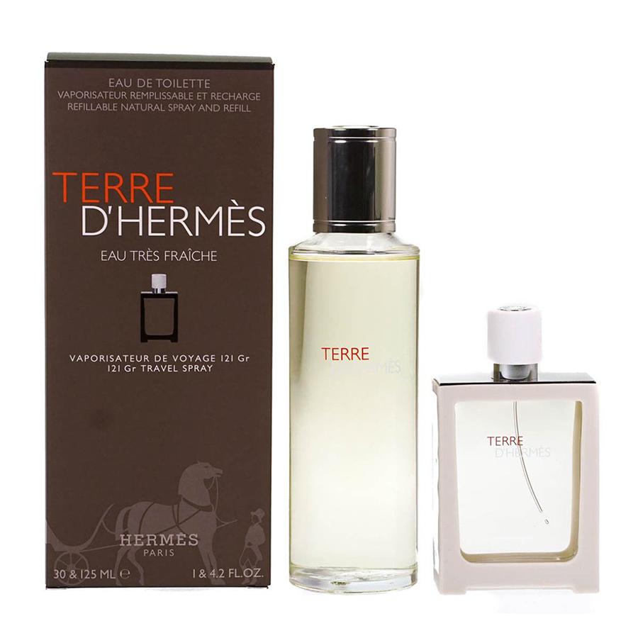 Hermès Terre D'Hermès Eau Très Fraîche EDT 30 ml + EDT Refill 125 ml (Barbati)