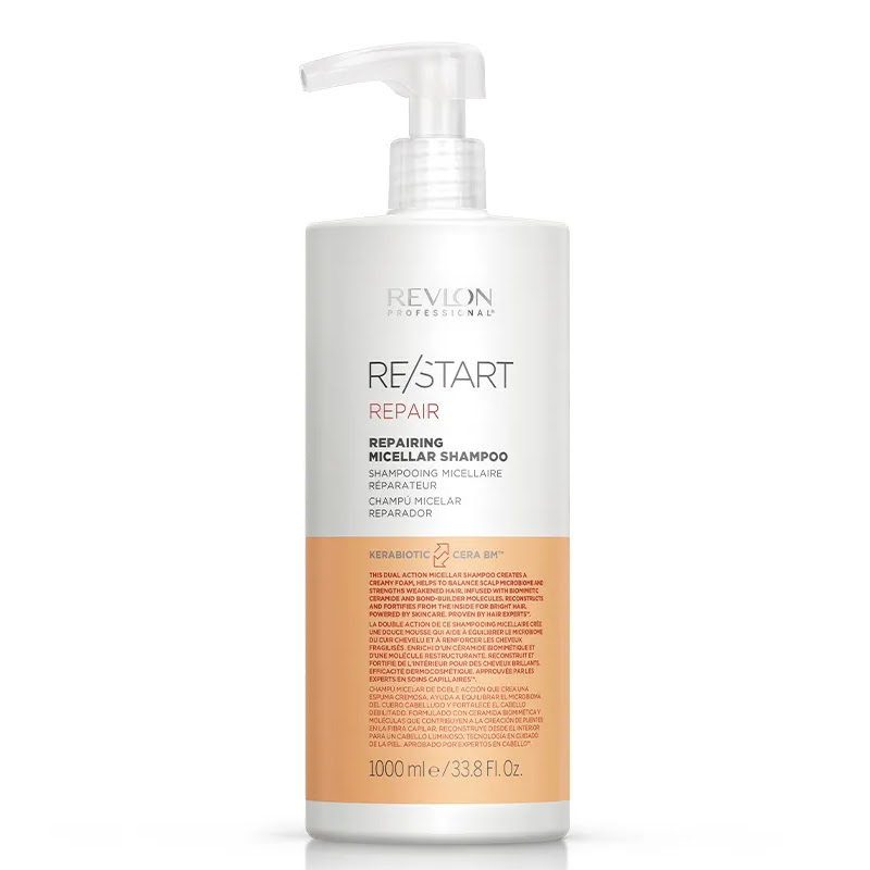 Revlon Professional Restart Repair Repairing Micellar Shampoo 1000 ml