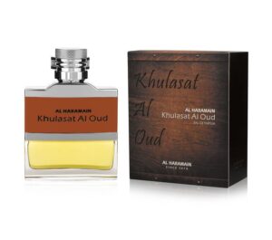 Al Haramain Khulasat Al Oud Apa de parfum 100 ml (Barbati)