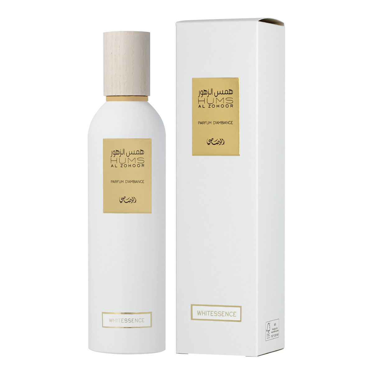 Rasasi Hums Al Zohoor Whitessence Parfum D'Ambiance 250 ml