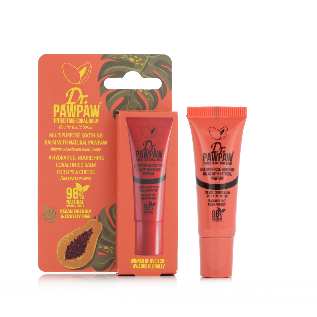 Dr. PAWPAW Tinted True Coral Balm 10 ml