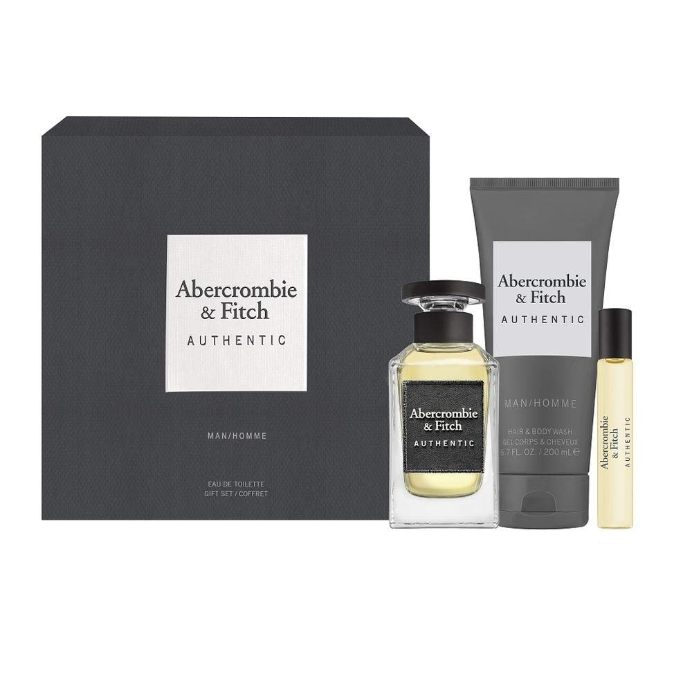 Abercrombie & Fitch First Instinct EDT 100 ml + EDT 15 ml + SG for Body & Hair 200 ml (Barbati)