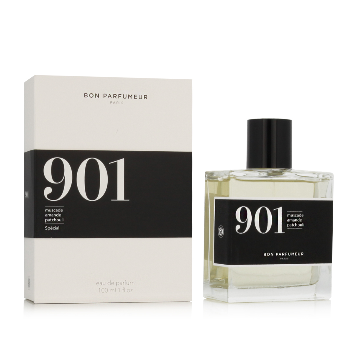 Bon Parfumeur 901 nutmeg, almond, patchouli Apa de parfum 100 ml (unisex)