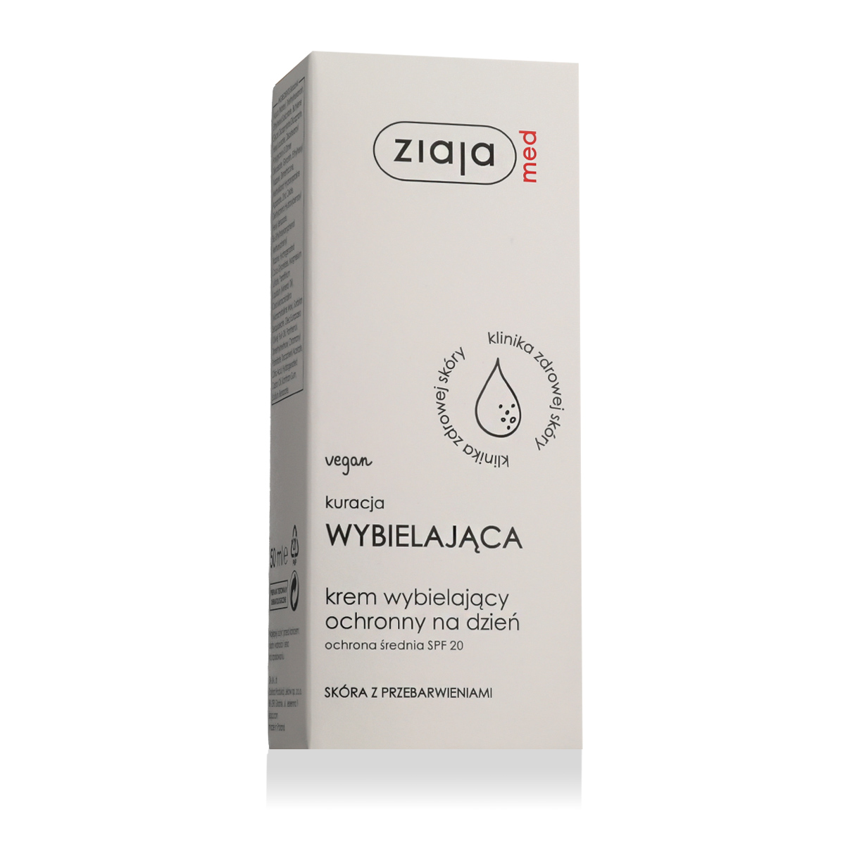 Ziaja Med Whitening Protective Day Cream SPF 20 50 ml