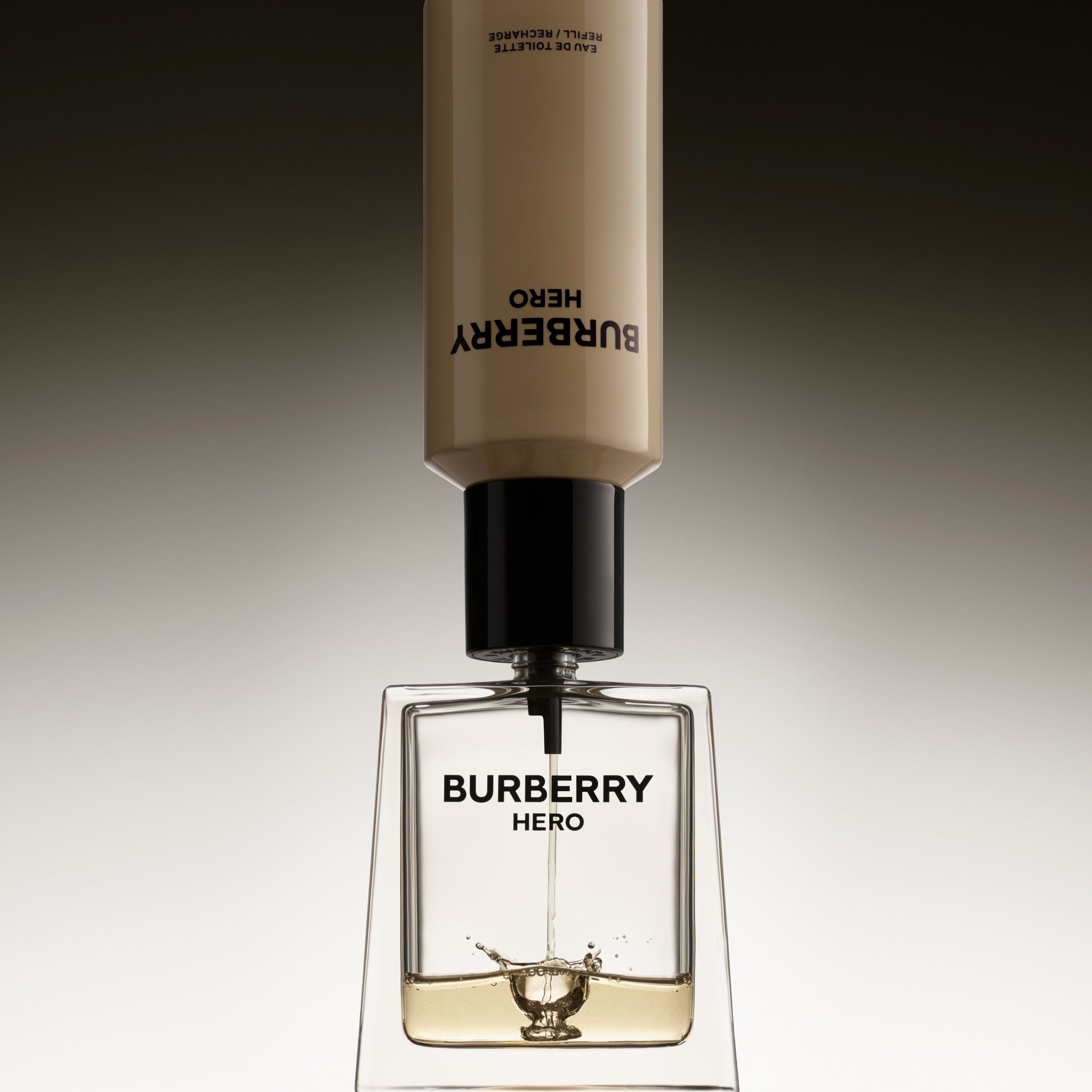 Burberry Hero Apa de toaleta Refill 200 ml (Barbati) - imagine 3