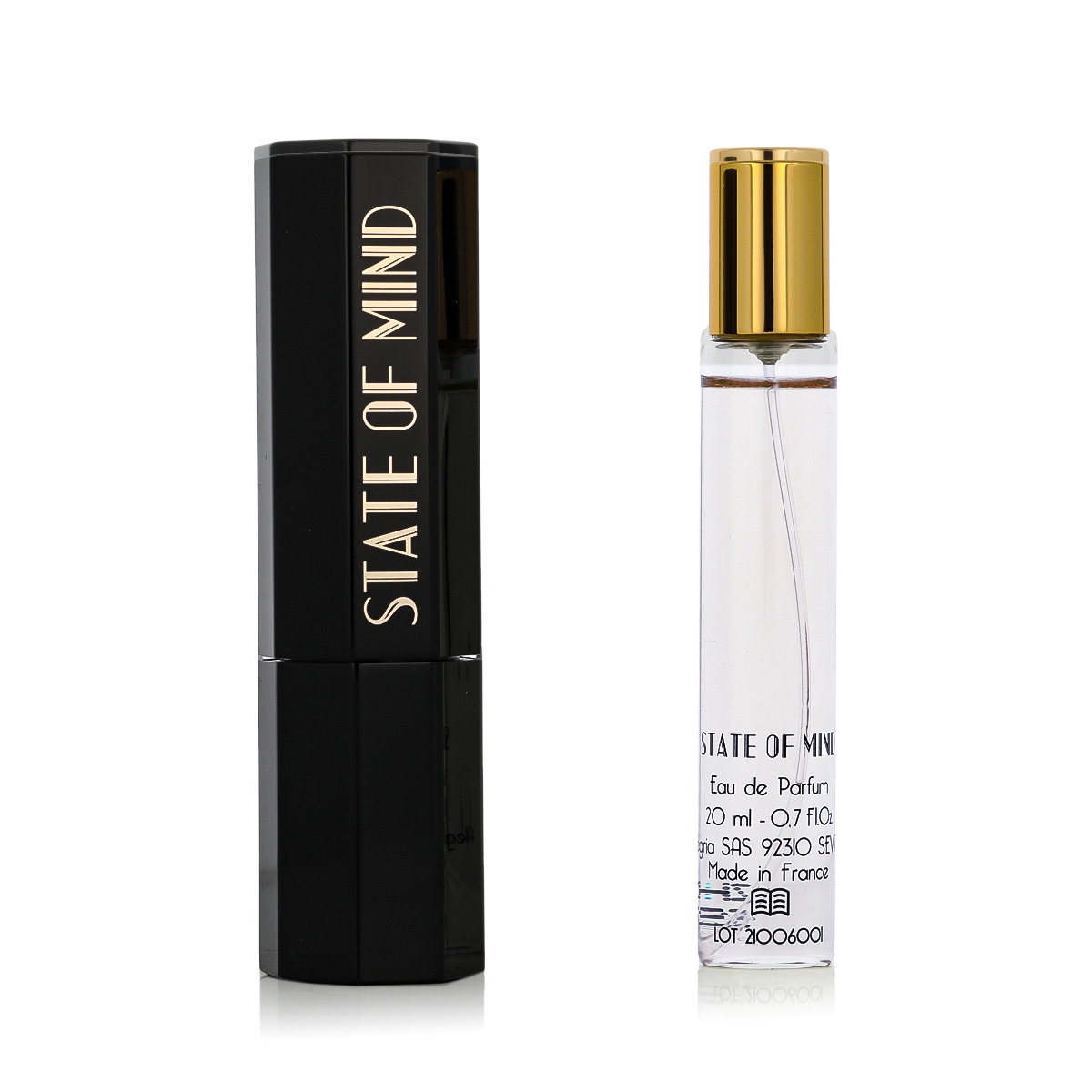 State of Mind Butterfly Mind EDP Refill 2 x 20 ml + Pocket Spray Refillable (unisex) - imagine 2