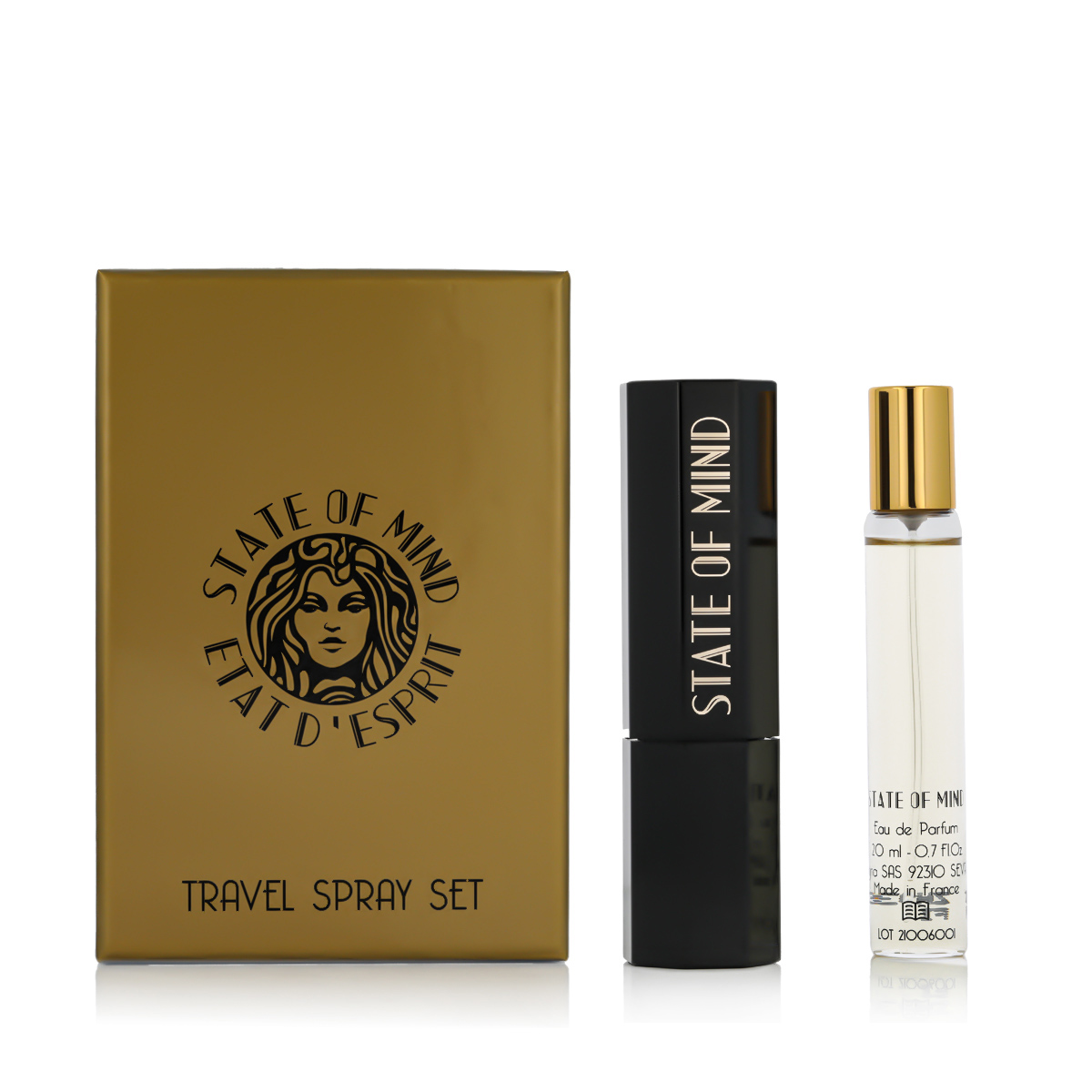 State of Mind Butterfly Mind EDP Refill 2 x 20 ml + Pocket Spray Refillable (unisex)