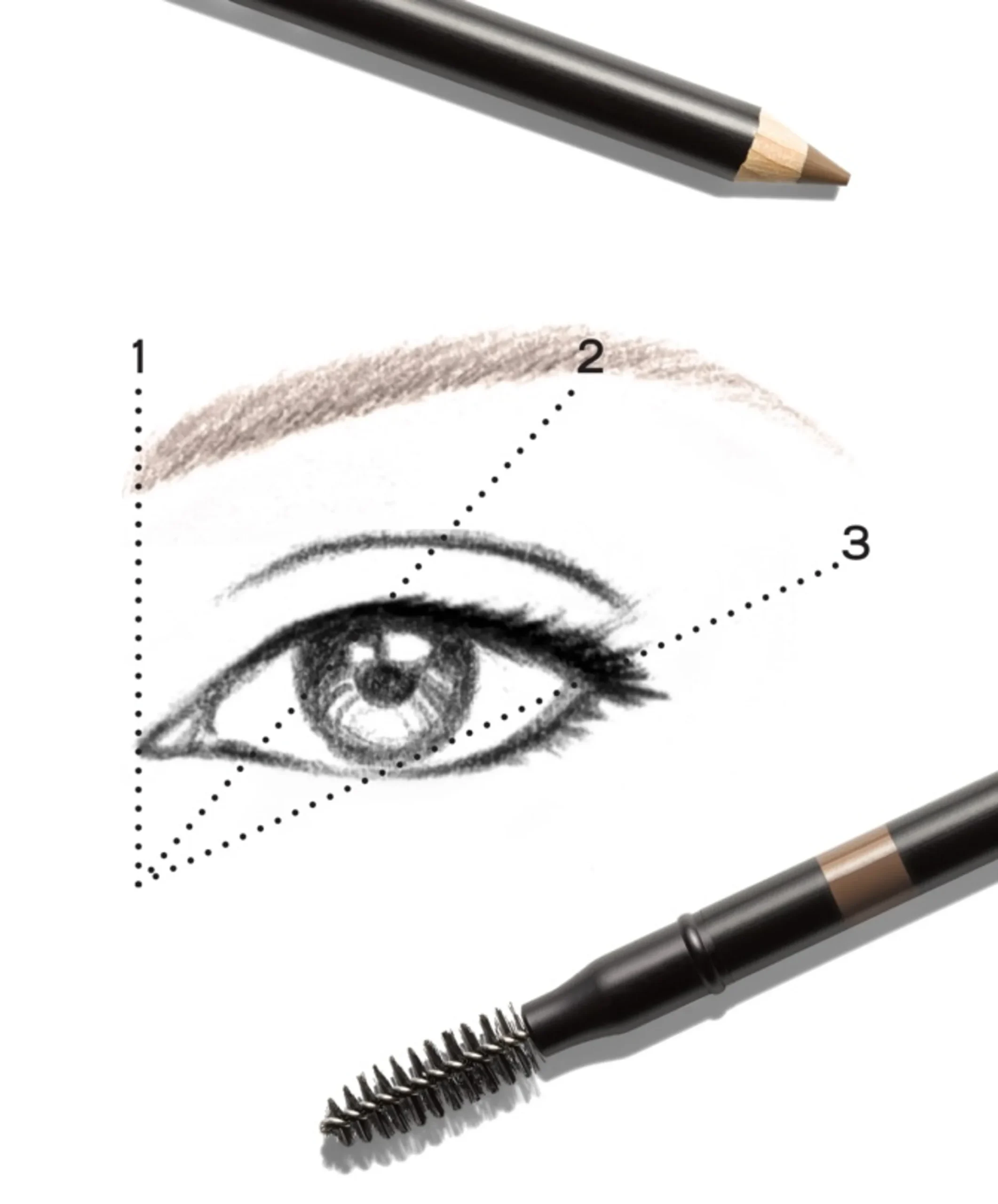 Chanel Crayon Sourcils Eye pencil with sharpener Femei - imagine 3