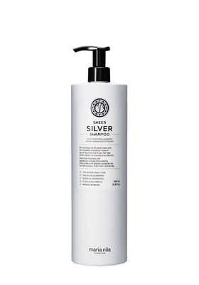 Maria Nila Sheer Silver Sampon Sampon neutralizing yellow tones of hair Femei 1000ml