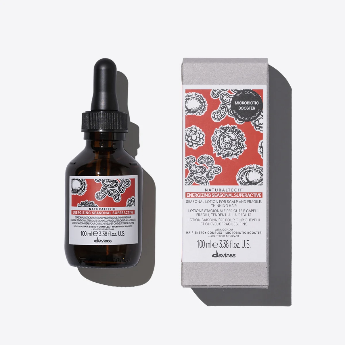 Davines Natural Tech Energizing Seasonal Superactive Serum Femei 100ml