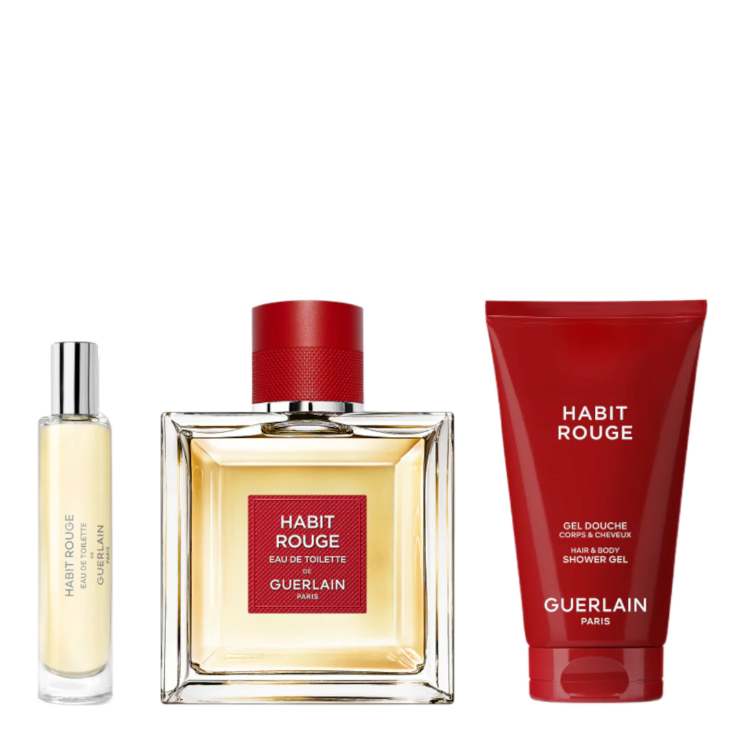 Guerlain Habit Rouge Set cadou Barbati - imagine 2