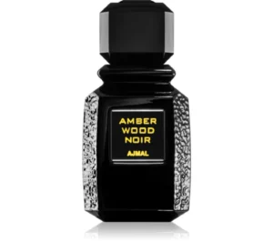 Ajmal Amber Wood Noir Apa de Parfum Barbati 50ml