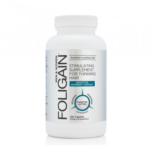 Foligain Stimulating Supplement Thinning Hair ( 120 tablets ) Femei