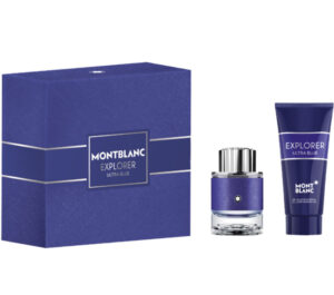 Mont Blanc Explorer Ultra Blue Set Barbati