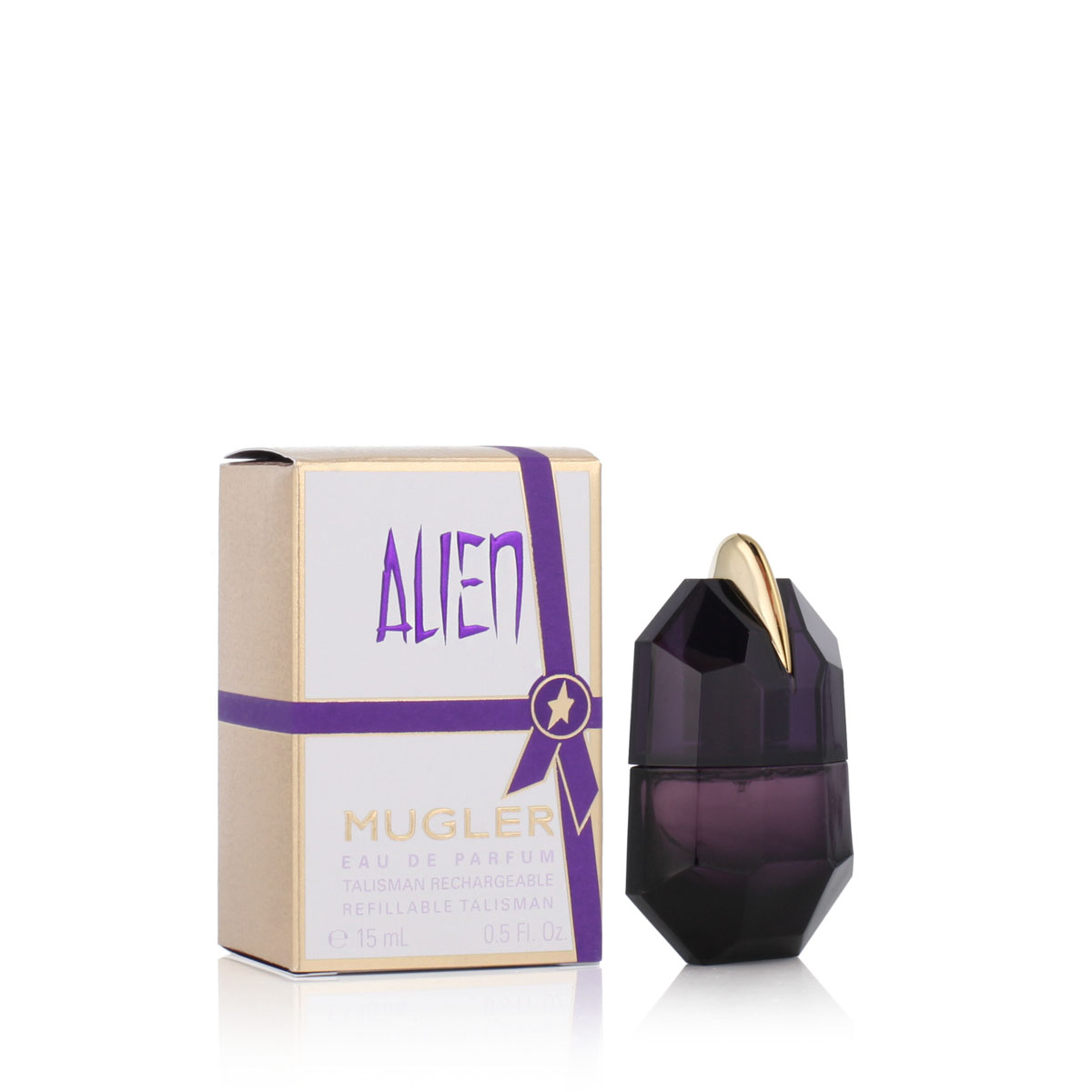 Mugler Alien Apa de parfum Refillable 15 ml (Femei)
