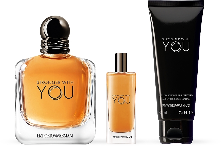 Armani Stronger With You Set Barbati - imagine 2