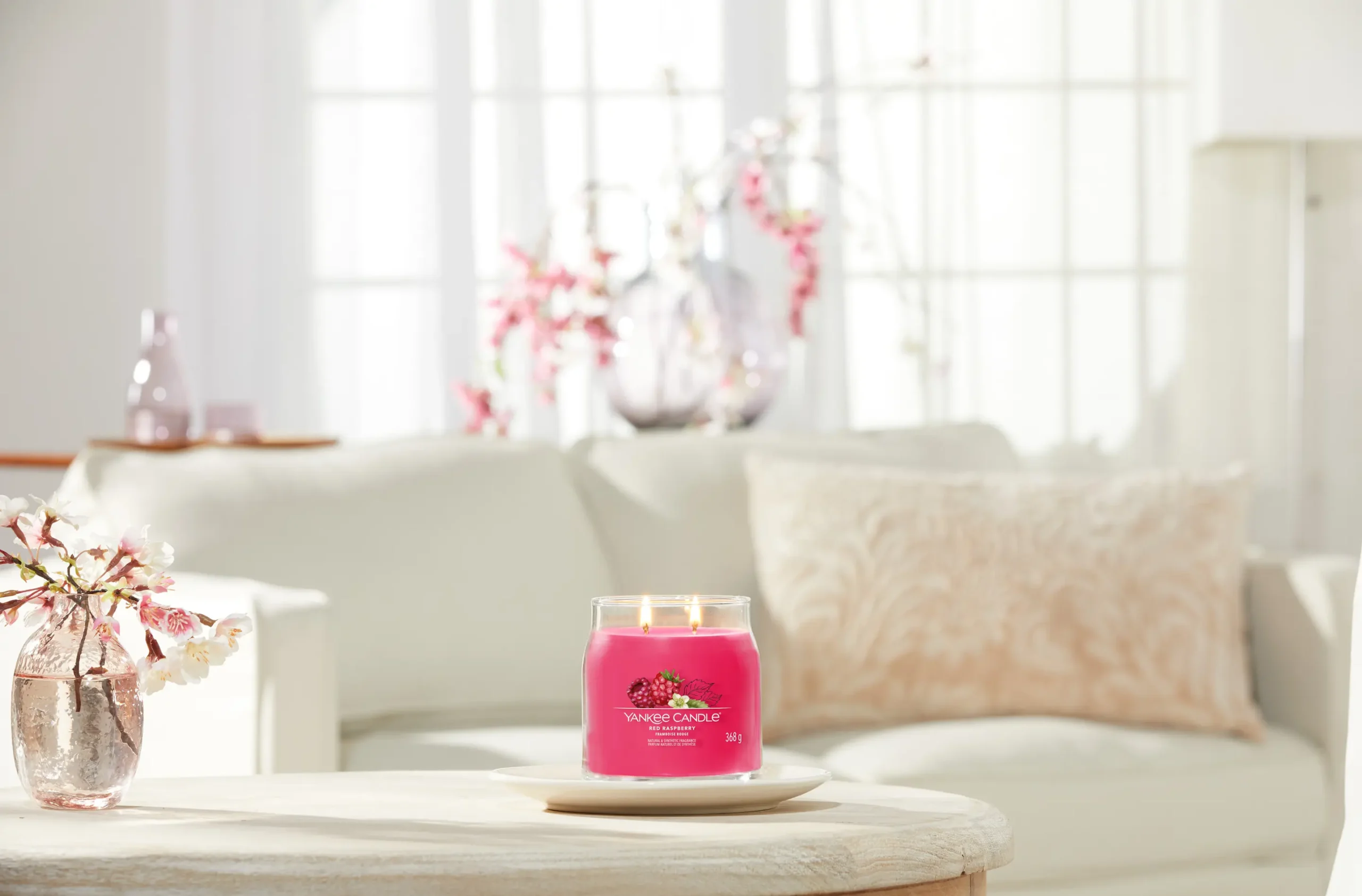 Yankee Red Raspberry Signature Lumanare Unisex 368 g - imagine 2