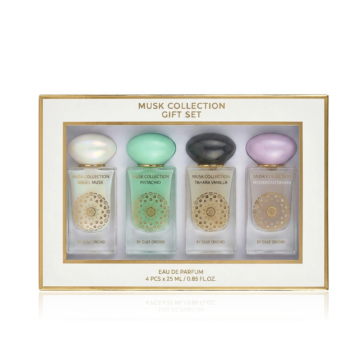 Gulf Orchid Musk Collection Aura Edition Gift Set Apa de parfum 4 x 25 ml (unisex)