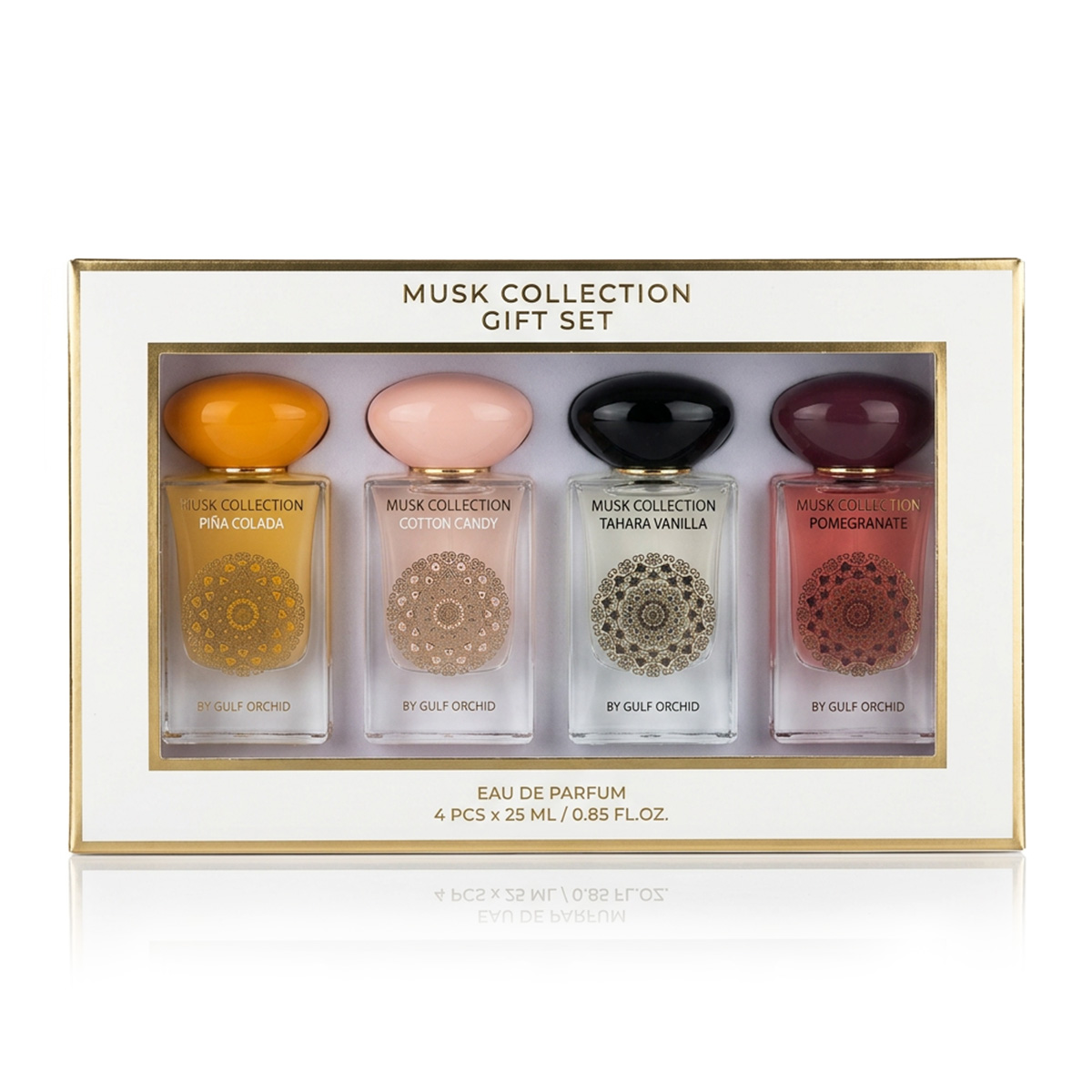 Gulf Orchid Musk Collection Velvet Edition Gift Set Apa de parfum 4 x 25 ml (unisex)