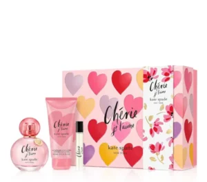 Kate Spade Chérie Je T'Aime Apa de parfum 100 ml + Apa de parfum MINI 7,5 ml + BL 100 ml (Femei)