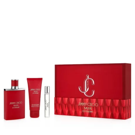 Jimmy Choo Jimmy Choo Barbati Extreme Apa de parfum 100 ml + Apa de parfum MINI 7,5 ml + SG for Body & Hair 100 ml (Barbati)