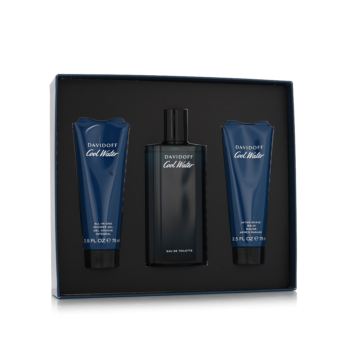 Davidoff Cool Water Pentru Barbati EDT 125 ml + ASB 75 ml + SG 75 ml (Barbati) - imagine 2