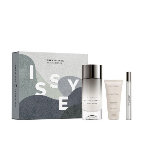 Issey Miyake Le Sel d’Issey Apa de parfum 100 ml + Apa de parfum MINI 10 ml + SG 50 ml (Barbati)