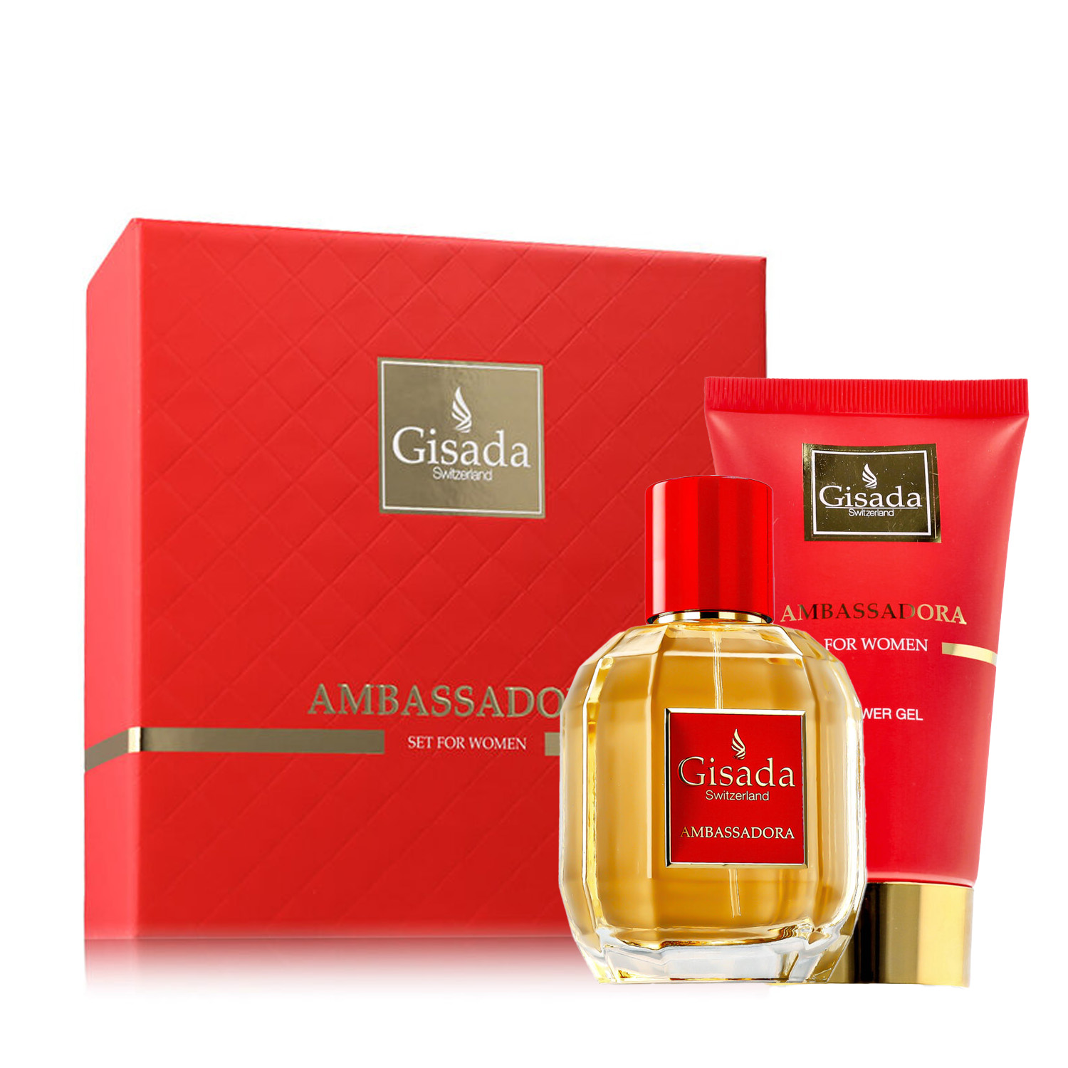 Gisada Ambassadora Apa de parfum 50 ml + SG 100 ml (Femei)