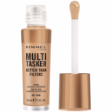 Rimmel London Multi Tasker Primer, Highlighter + Glow Booster (001 Fair) 30 ml