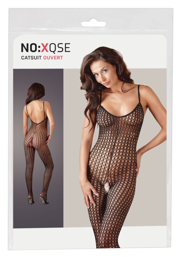Catsuit Negru