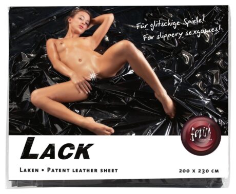 Vinil Bed Sheet Negru Cearșaf Vinil Impermeabil 200 x 230 cm