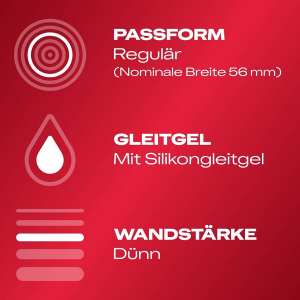 Durex Gefühlsecht Class Prezervative Subțiri 56 mm - imagine 12