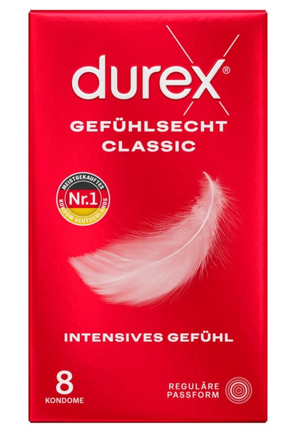 Durex Gefühlsecht Class Prezervative Subțiri 56 mm - imagine 9
