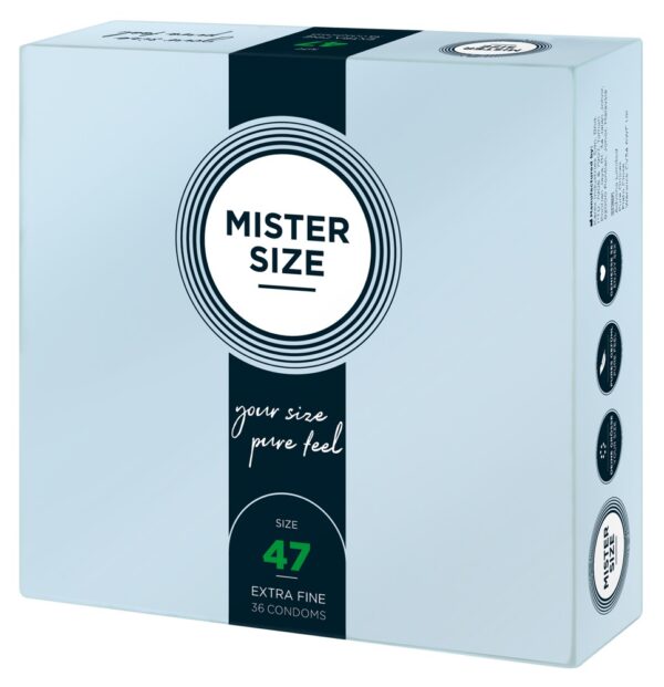 Mister Size 47mm Prezervative Latex Natural Vegan - imagine 8